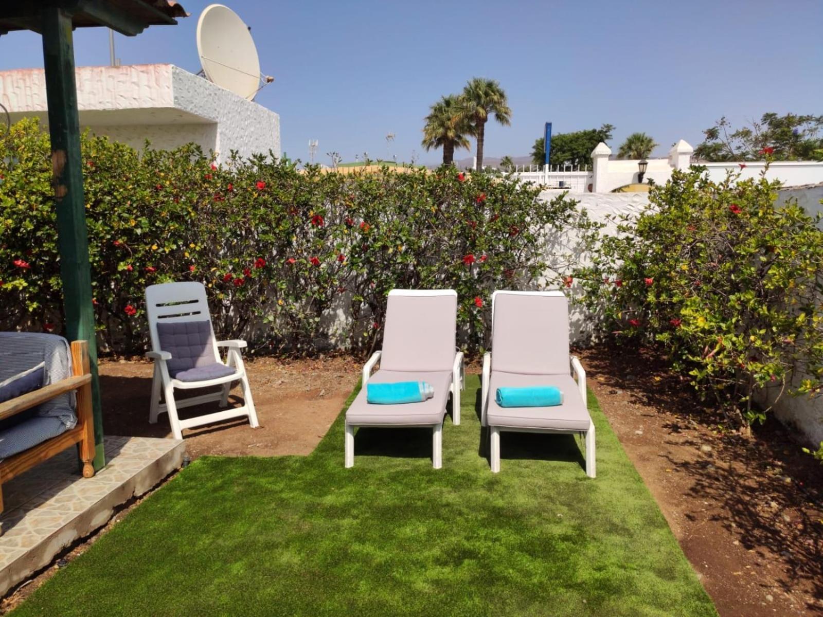 Bungalow In Playa Del Ingles มาสปาโลมาส ภายนอก รูปภาพ